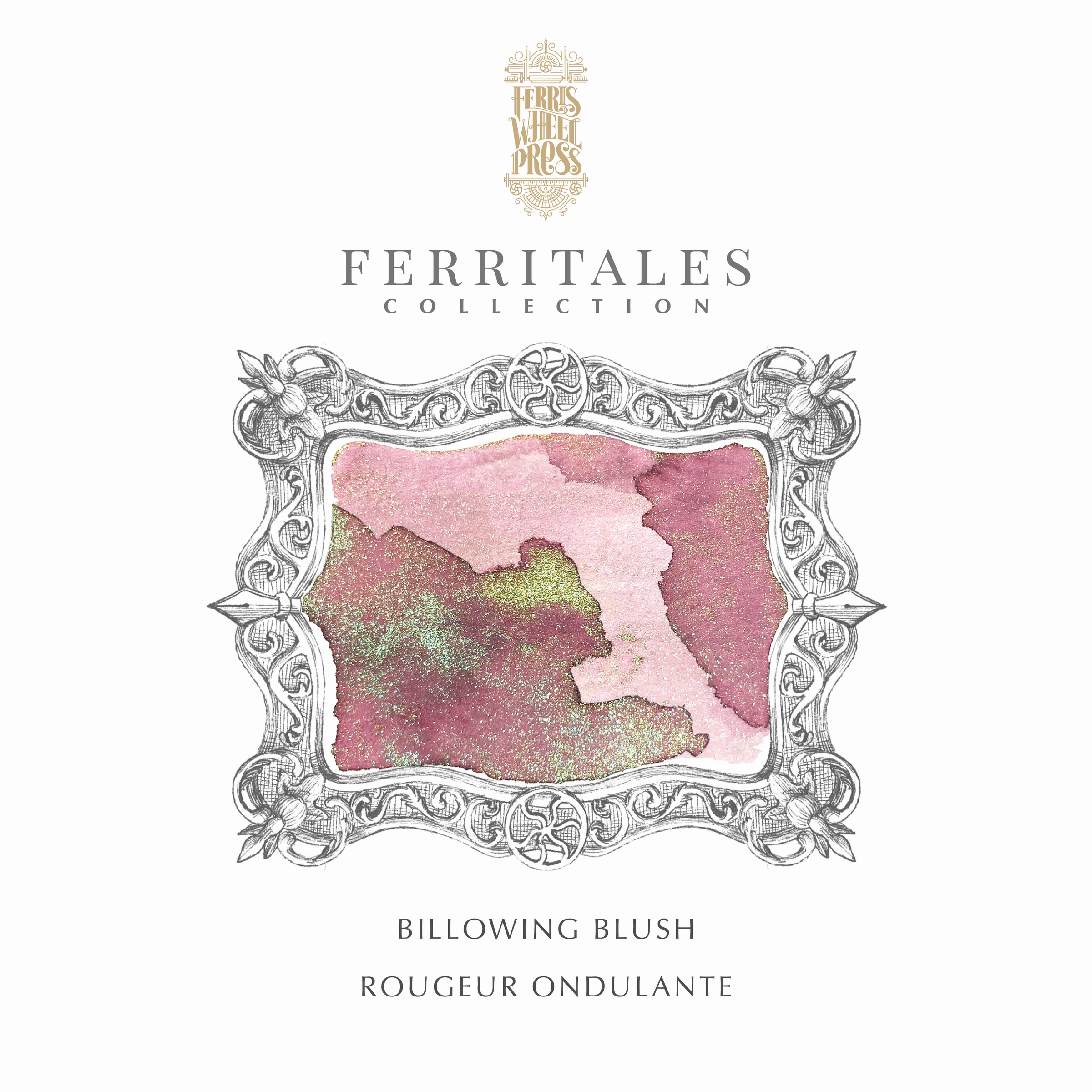 portable Ferritales Ink | The Beauty And The Beast - Billowing Blush