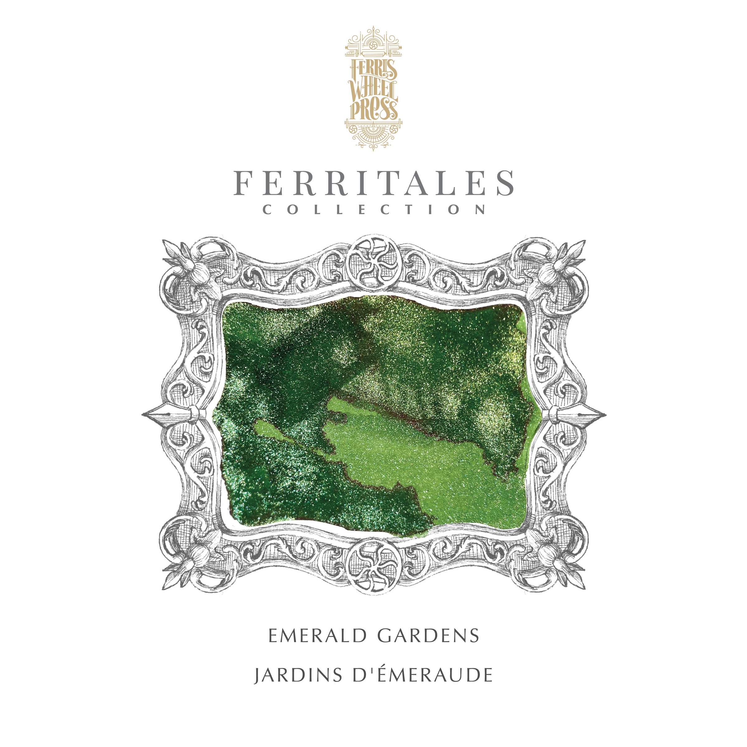 glass popular Ferritales Ink | The Beauty And The Beast - Emerald Gardens