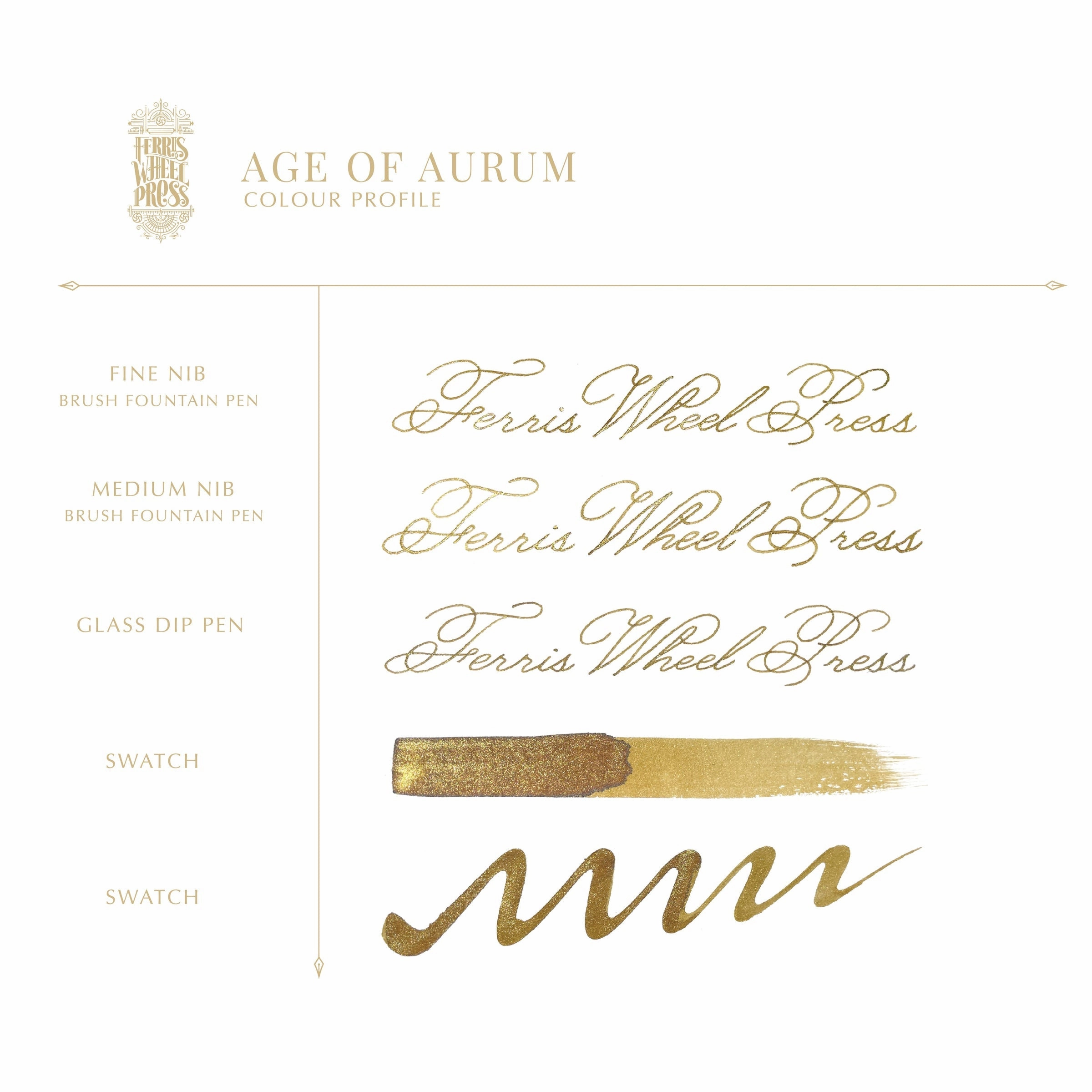 Ferritales Ink | The King Midas - Age Of Aurum paper expandable
