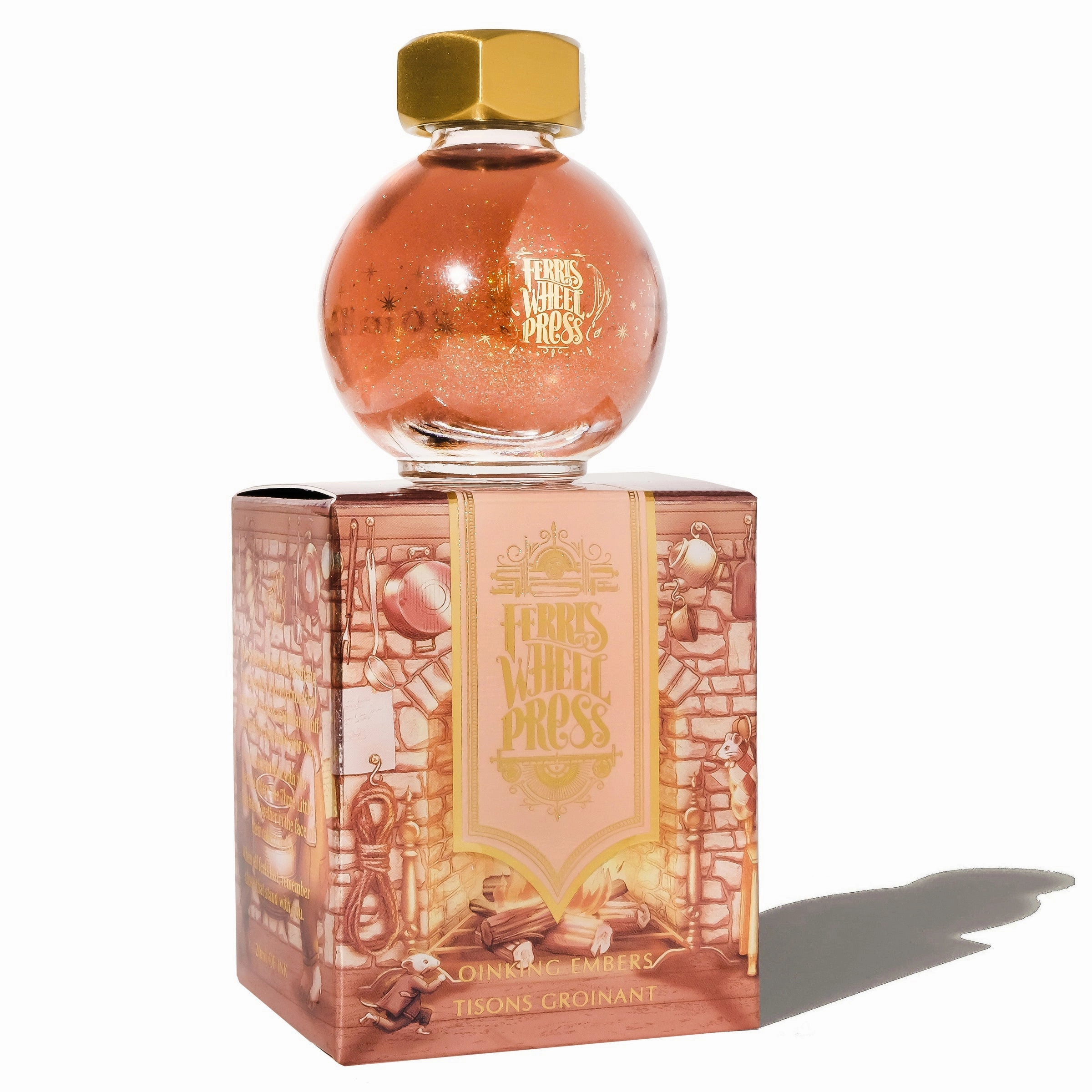 heatproof antislip Ferritales Ink | The Three Little Pigs - Oinking Embers
