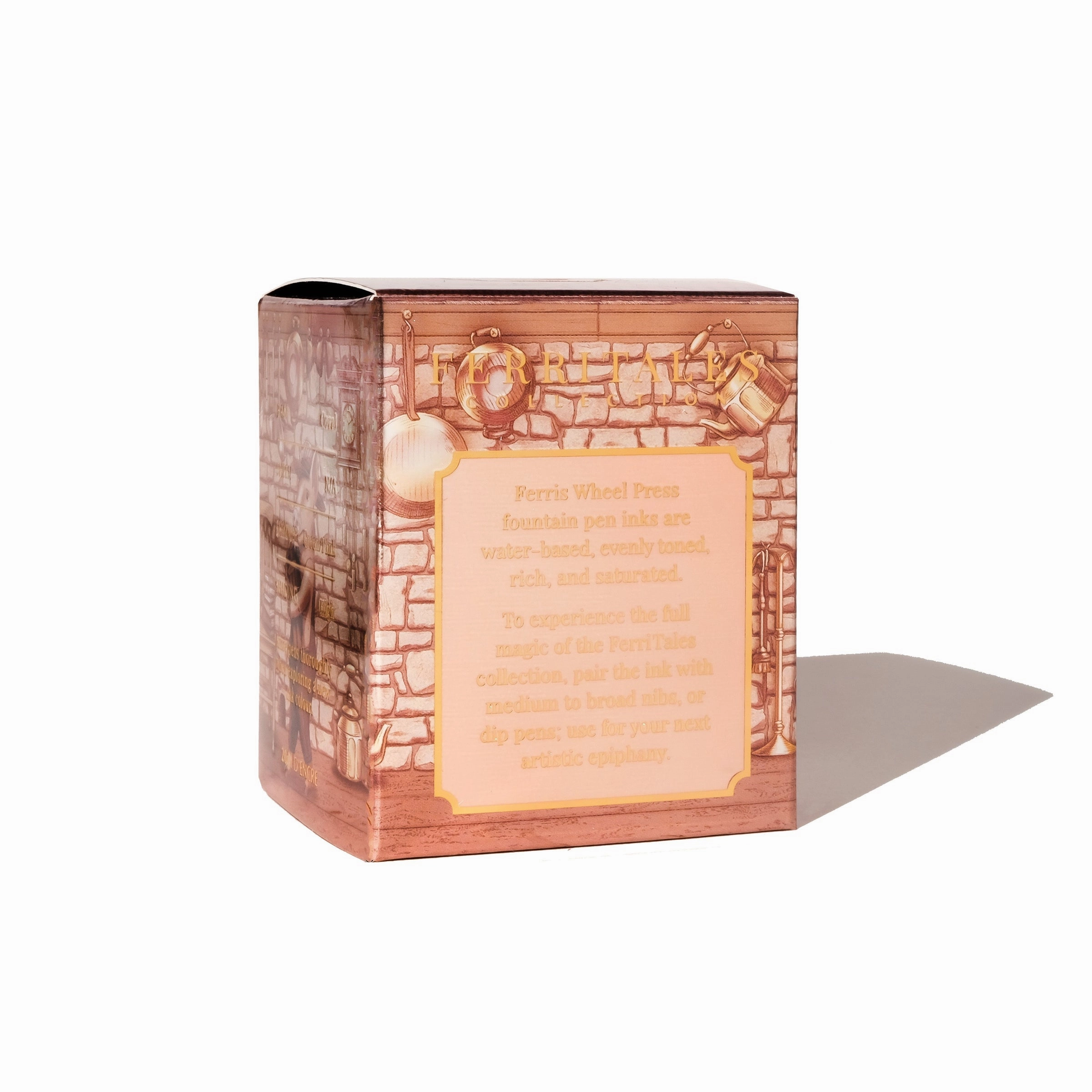 luxury bronze Ferritales Ink | The Three Little Pigs - Oinking Embers