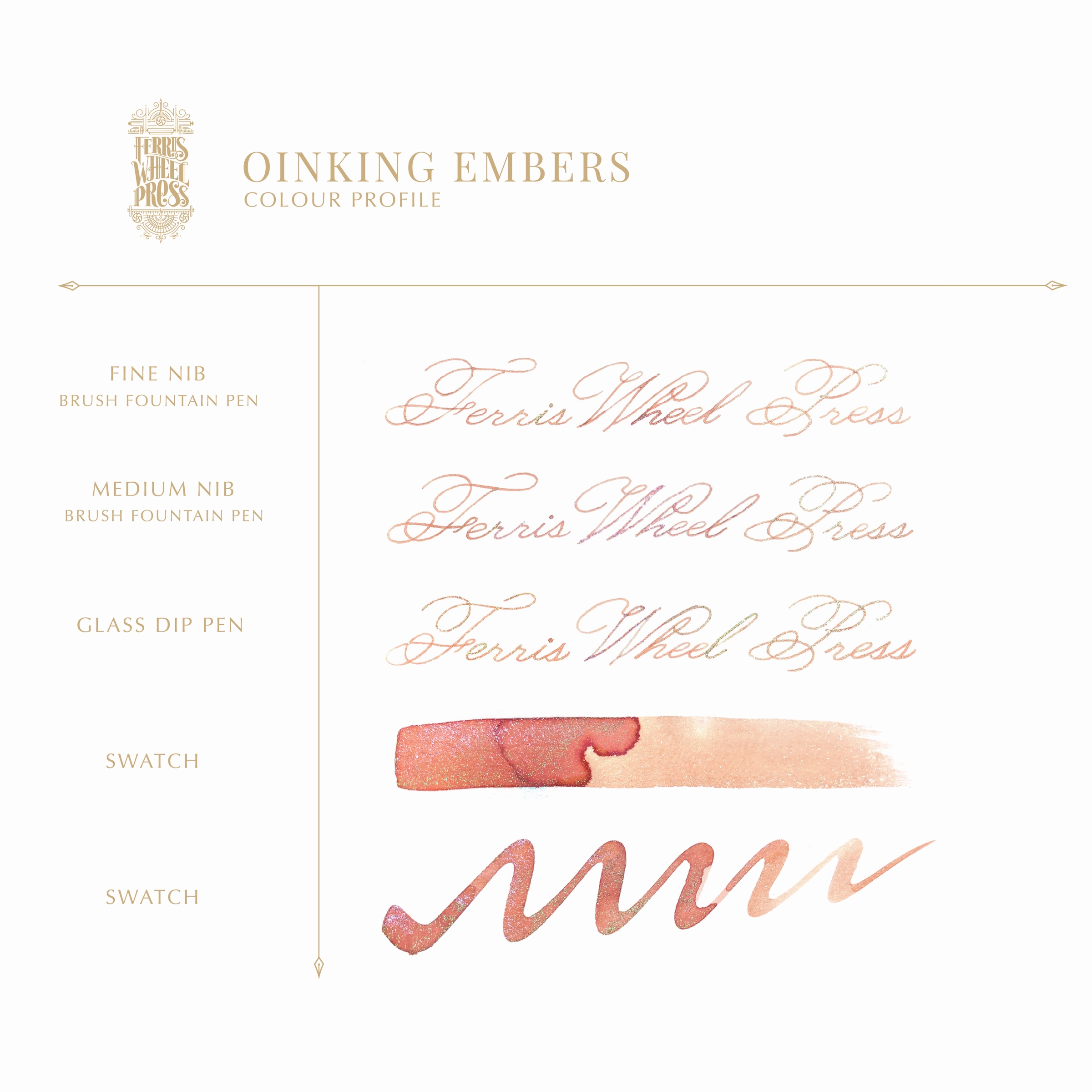 Ferritales Ink | The Three Little Pigs - Oinking Embers fiber