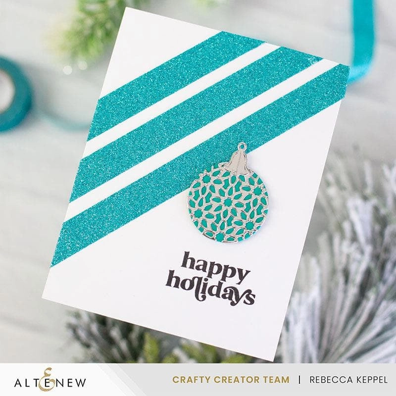 limited wide Festive Ornaments Layering Die Set