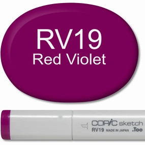 multipack rugged Copic Sketch Marker - Rv19 Red Violet