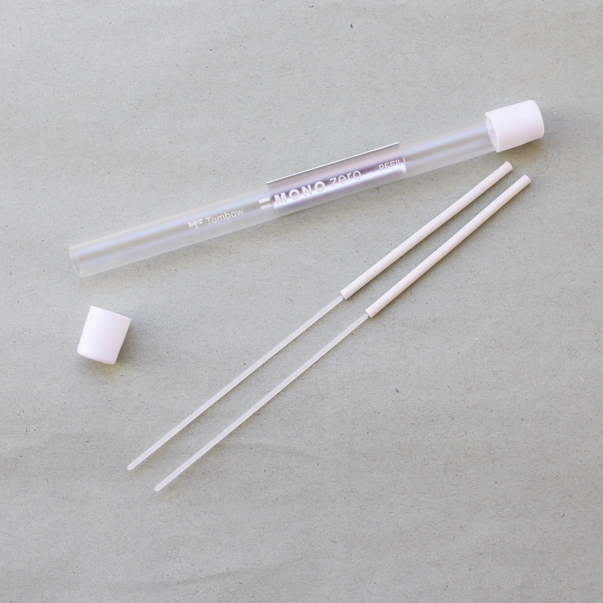 Mono Zero Eraser Refills // Pack Of 2 earthy bamboo