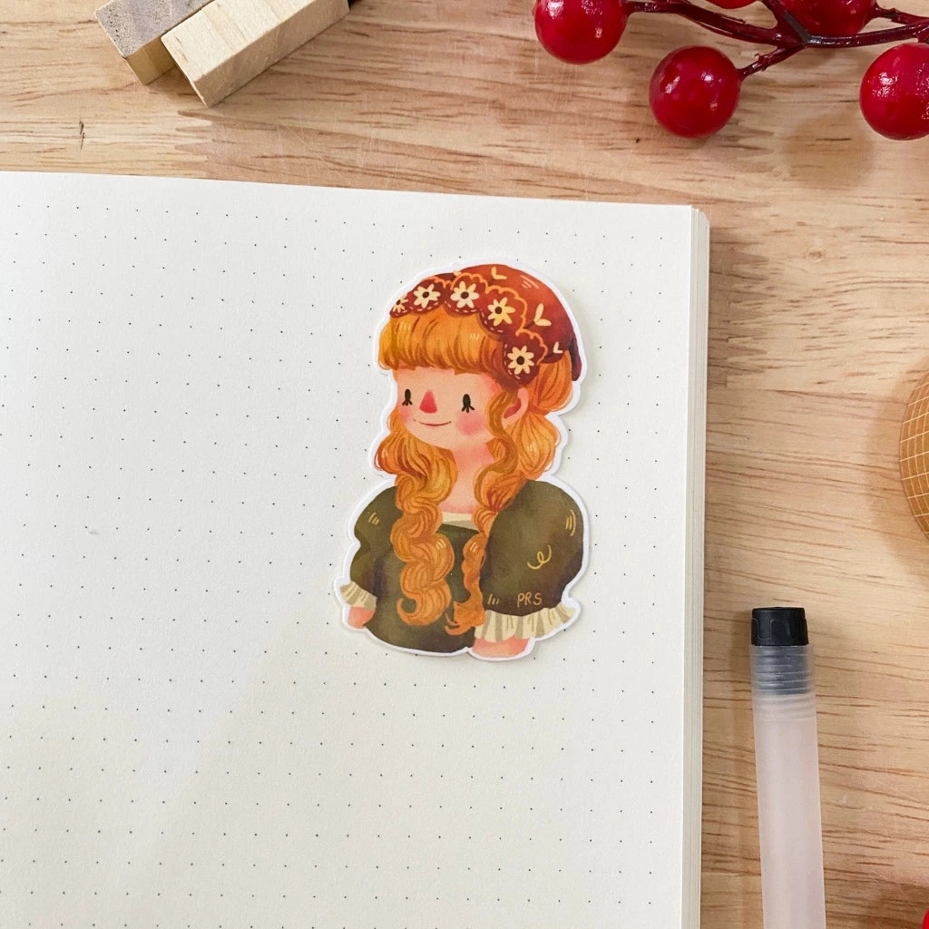Paperaicashop Cottage Living Maica Vinyl Sticker flat matte
