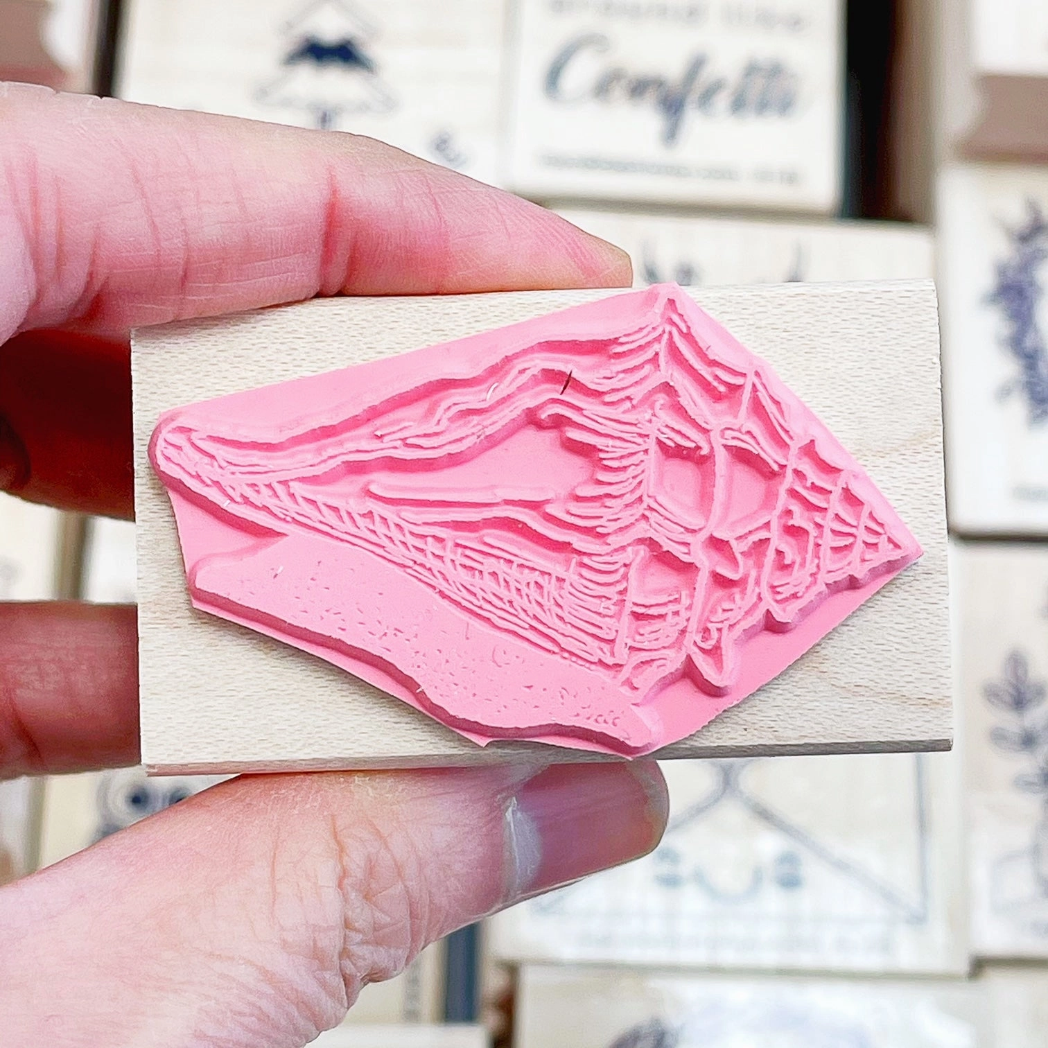 Seashell Rubber Stamp trusted