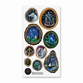exclusive flexible Stickii Fairytale Animals 1 Sticker Sheet