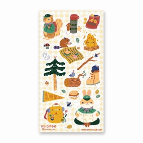 latest Stickii To The Great Outdoors Sticker Sheet