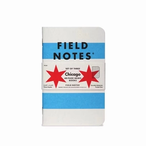 Field Notes Chicago Flag Edition Memo Notebook (Set Of 3) multipack wholesale