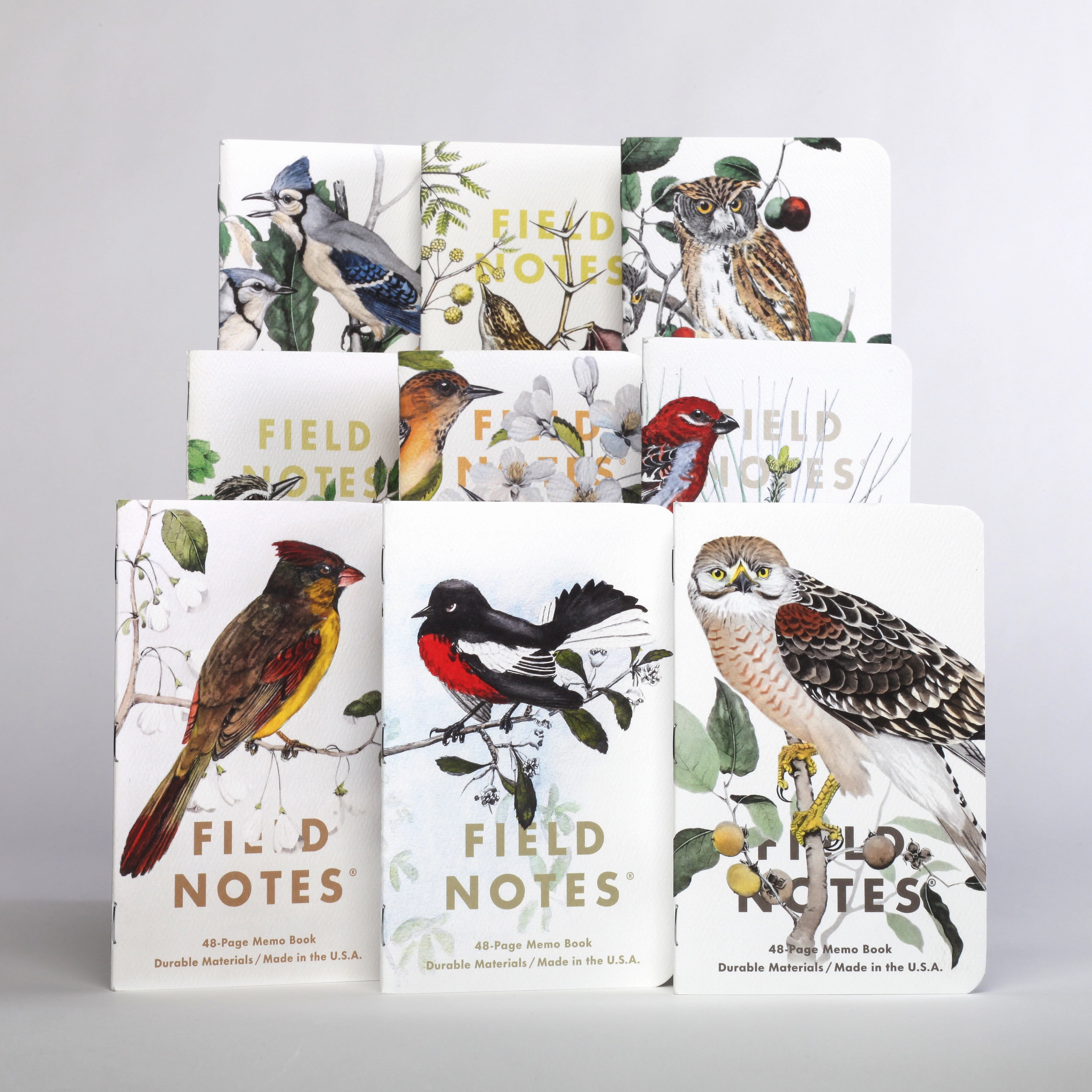 thin bronze Field Notes The Birds And Trees Of North America" Edition 3-Pack