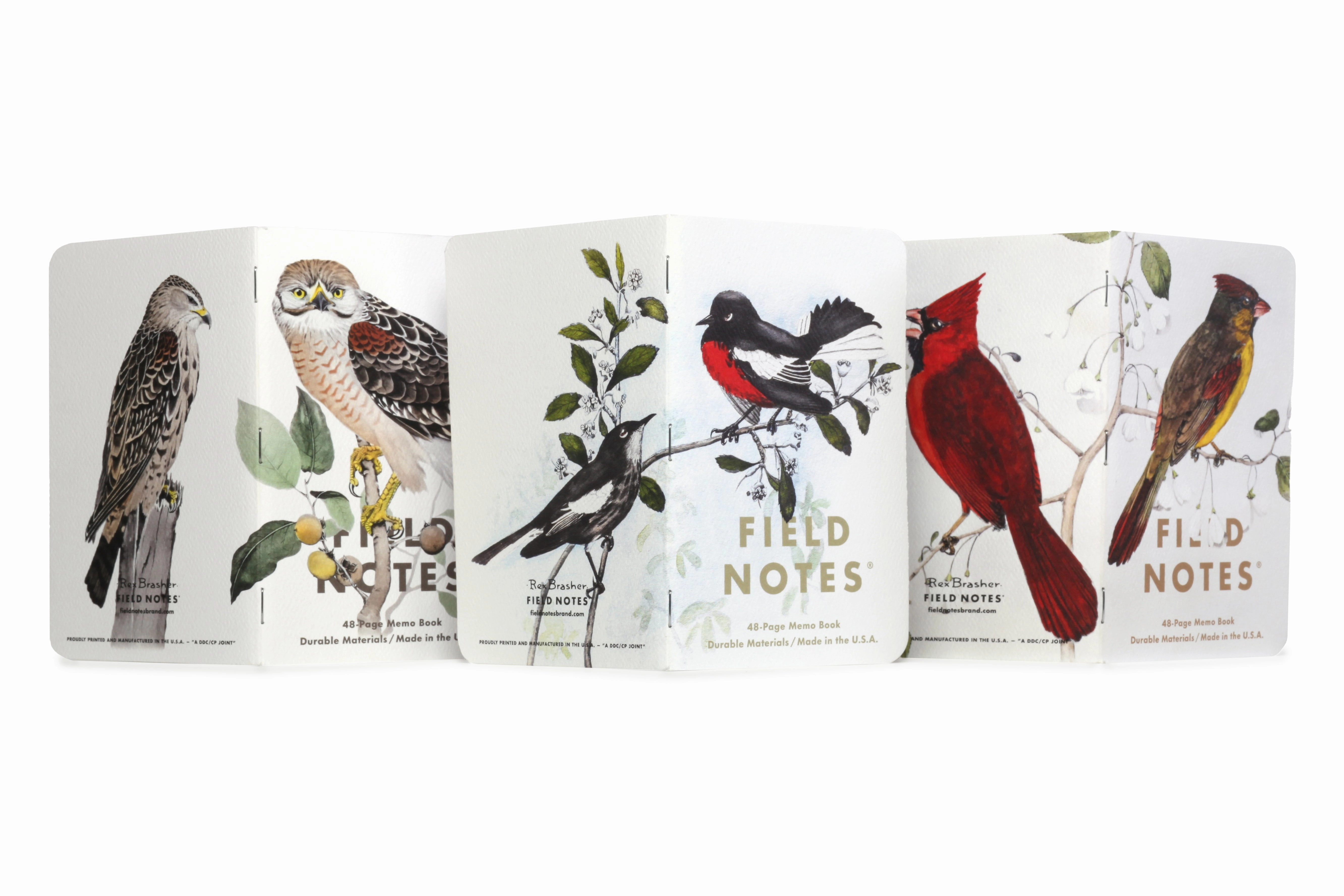 Field Notes The Birds And Trees Of North America" Edition 3-Pack glass classic
