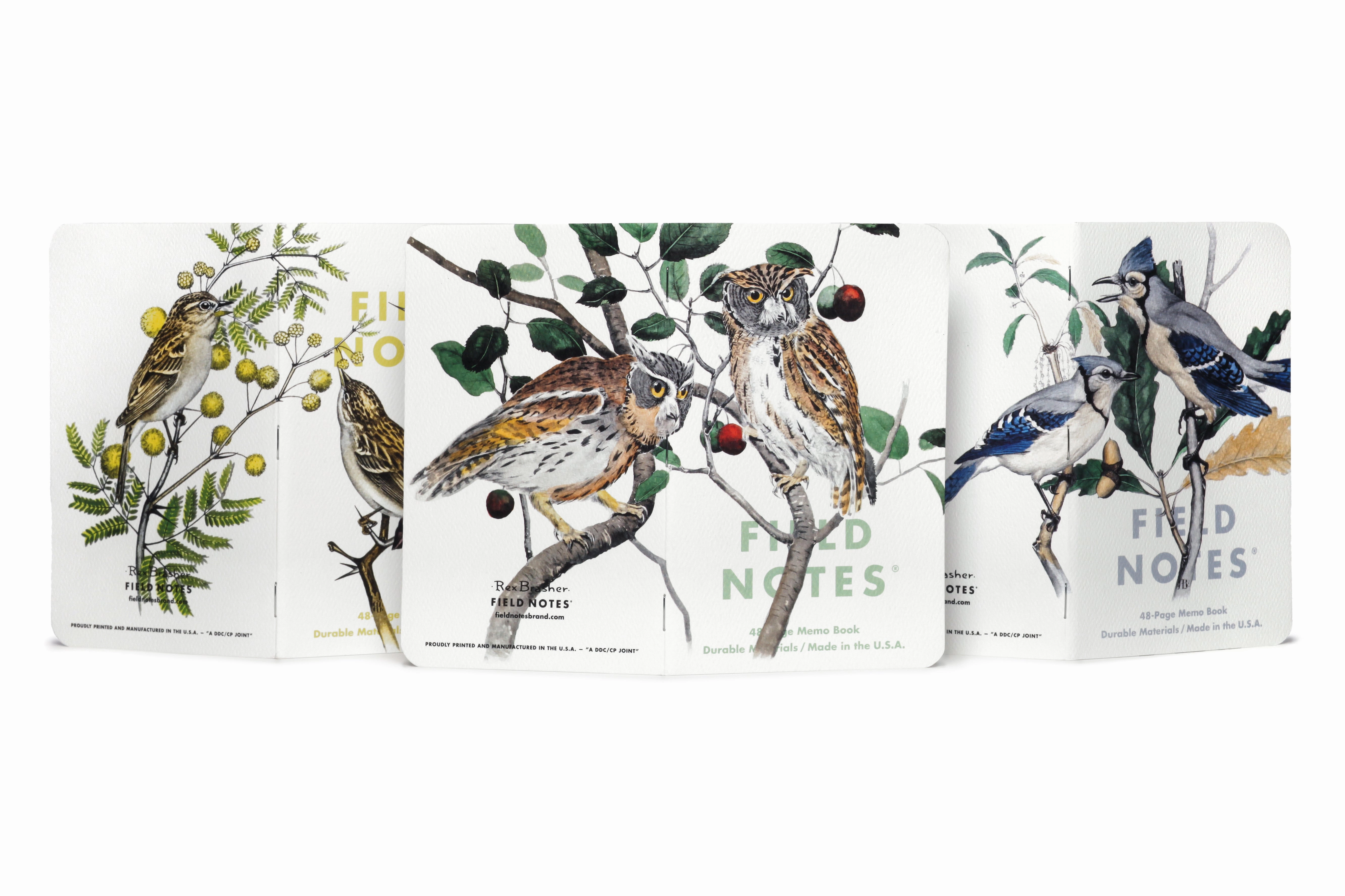 Field Notes The Birds And Trees Of North America" Edition 3-Pack lasting bestselling