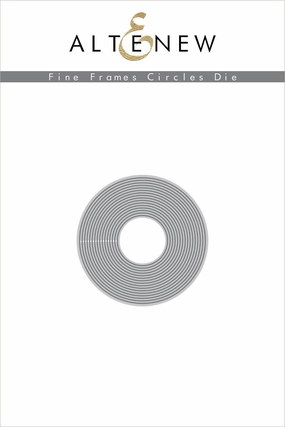 new Fine Frames Circles Die