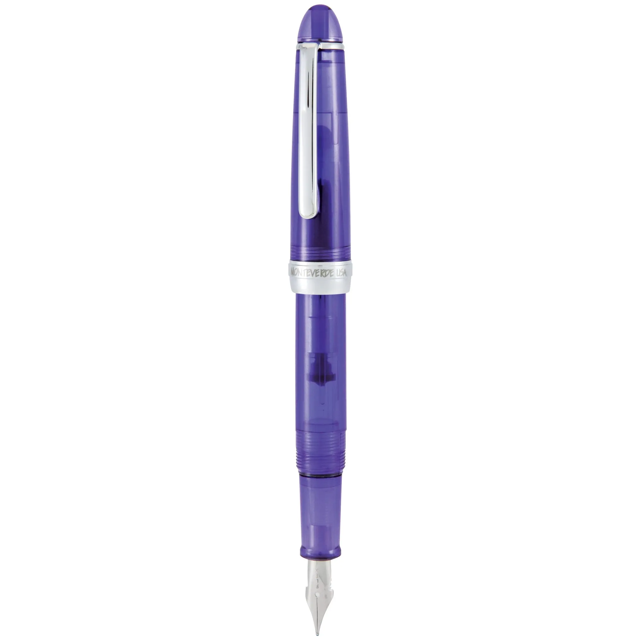 classic Monteverde Monza 3 Purple Fountain Pen (M, F, Flex)