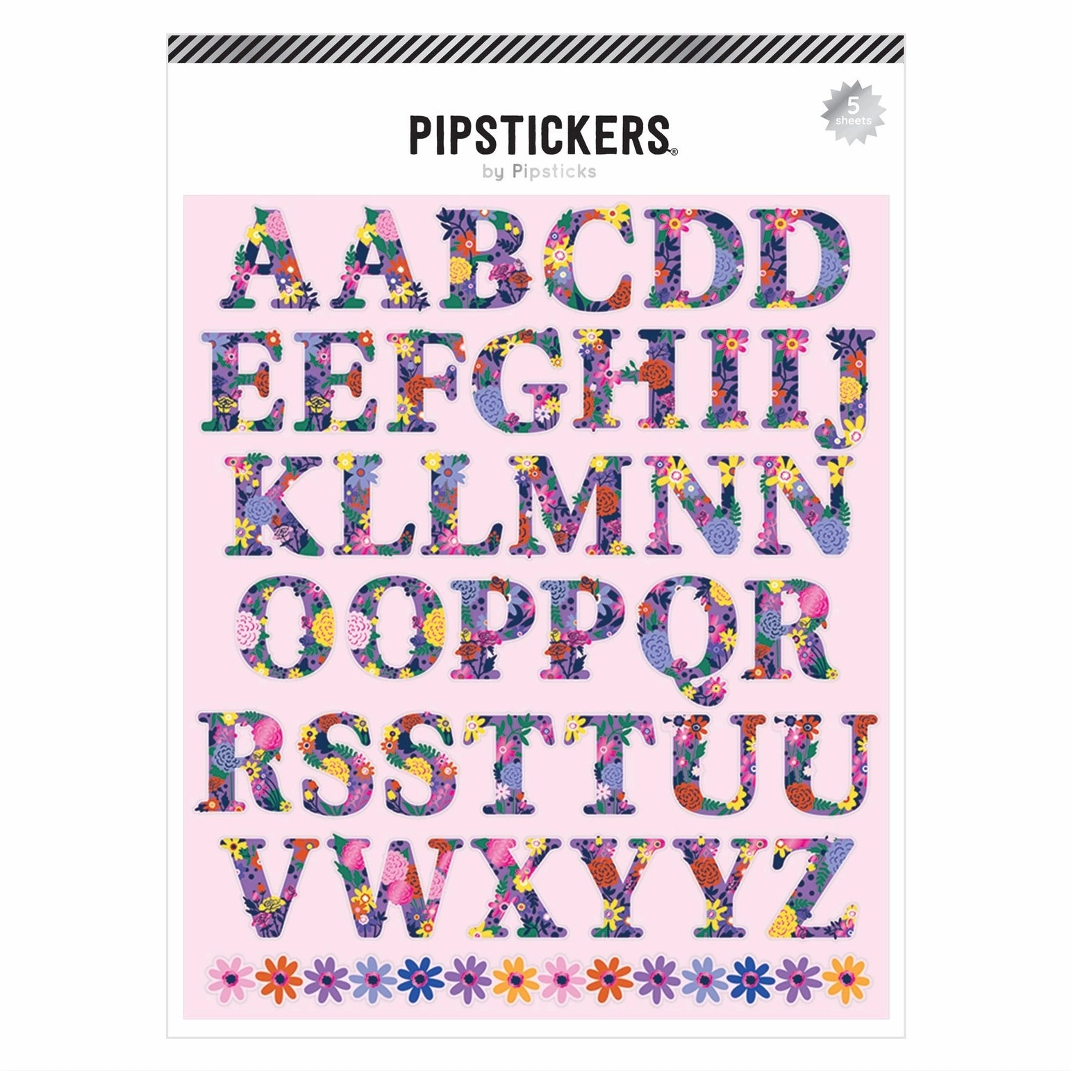 sleek cool Bloom Baby Bloom Big Alphabet (5Ct) Stickers