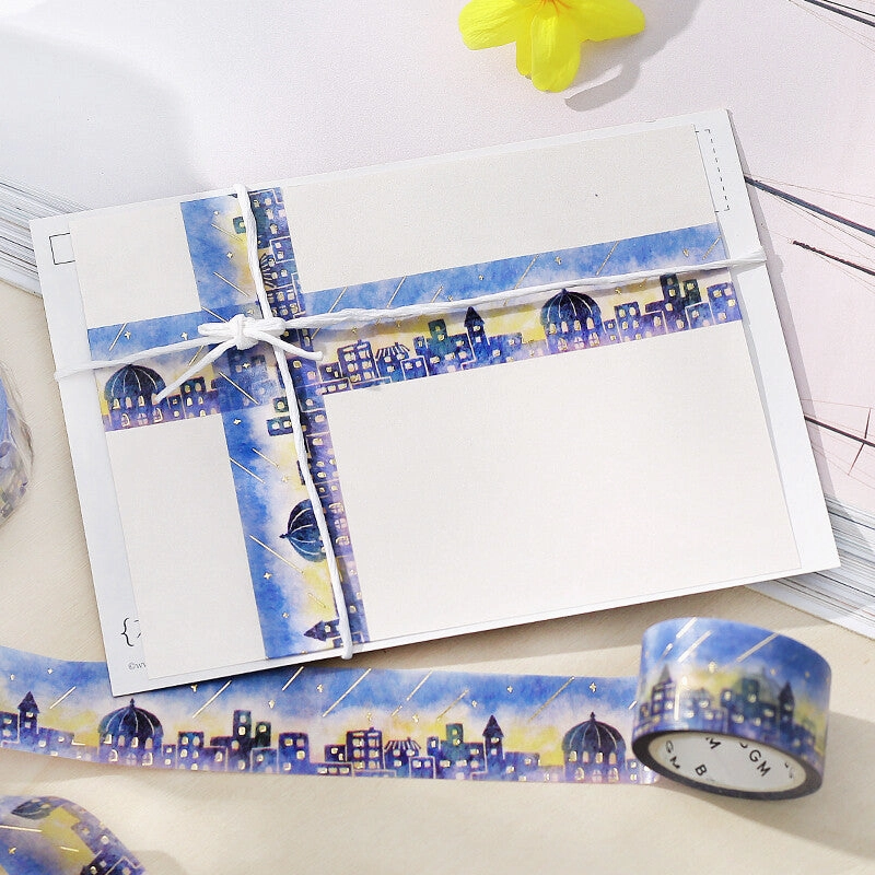 wrapped City Of Shooting Stars Washi Tape