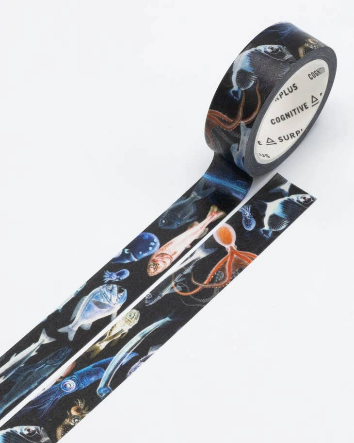 springloaded classic Creatures Of The Ocean Deep Washi Tape