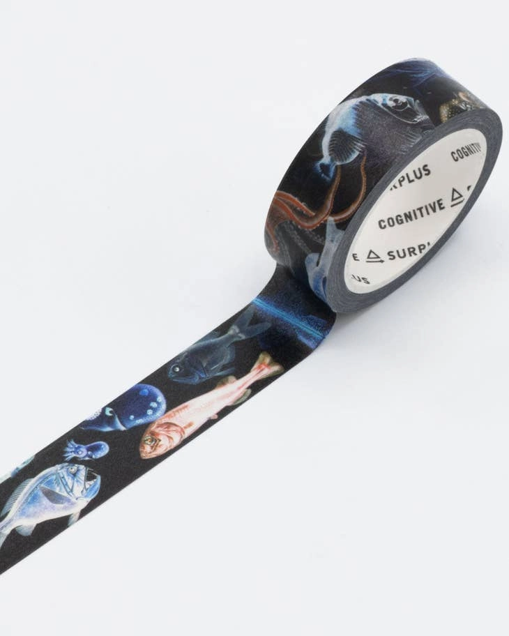 Creatures Of The Ocean Deep Washi Tape superior