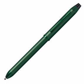economical antislip Cross Tech3 Matte Green Pvd Multifunction Pen