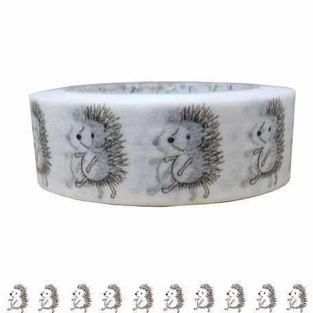 Hedgehog Japanese Washi Tape quality