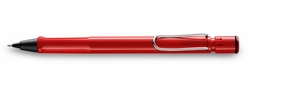 collapsible recycled Lamy Safari Red Mechanical Pencil