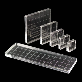 Studio Series Acrylic Block Stamp Set (6 Clear Blocks) ergonomic