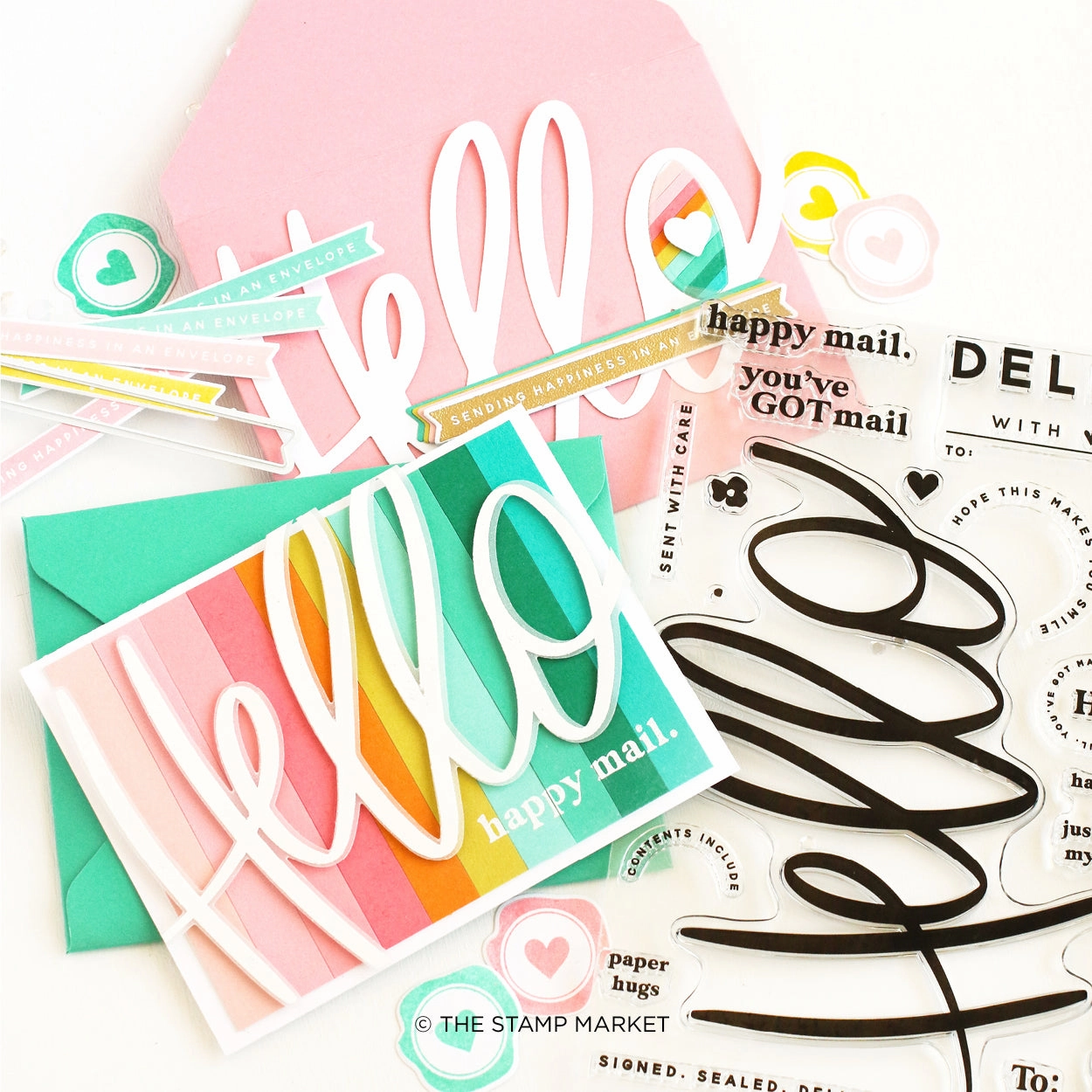 bamboo popular You'Ve Got Mail Stamp Set