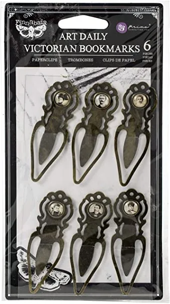 Finnabair Art Daily - Victorian Bookmarks tall lasting