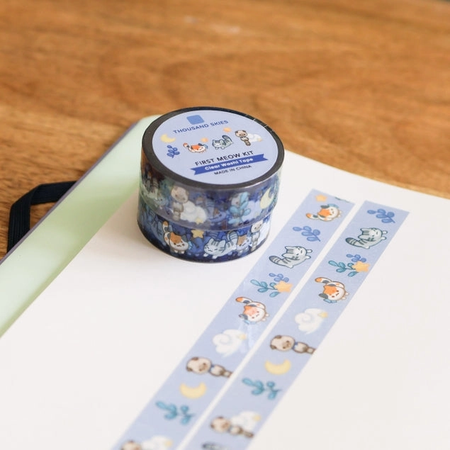 biodegradable flexible First Meow Kit Kittens Pet Tape