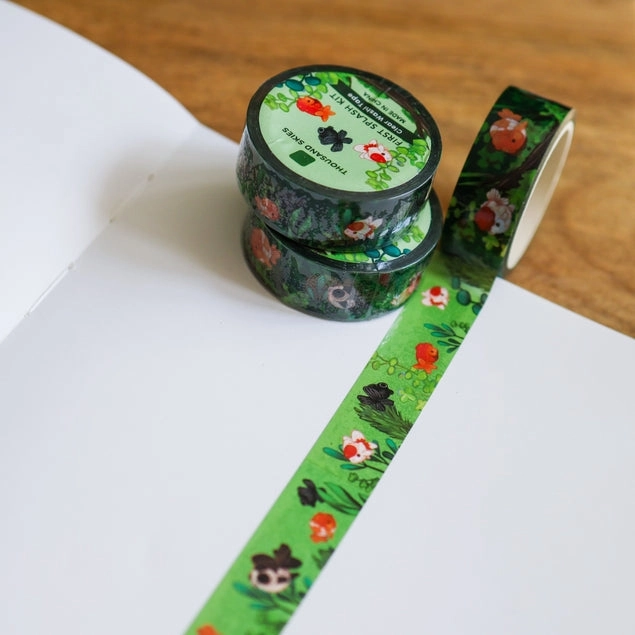 round slim First Splash Kit - Goldfish Transparent Tape