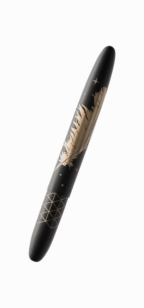 Fisher Matte Black, Blue Origin Special Edition leather