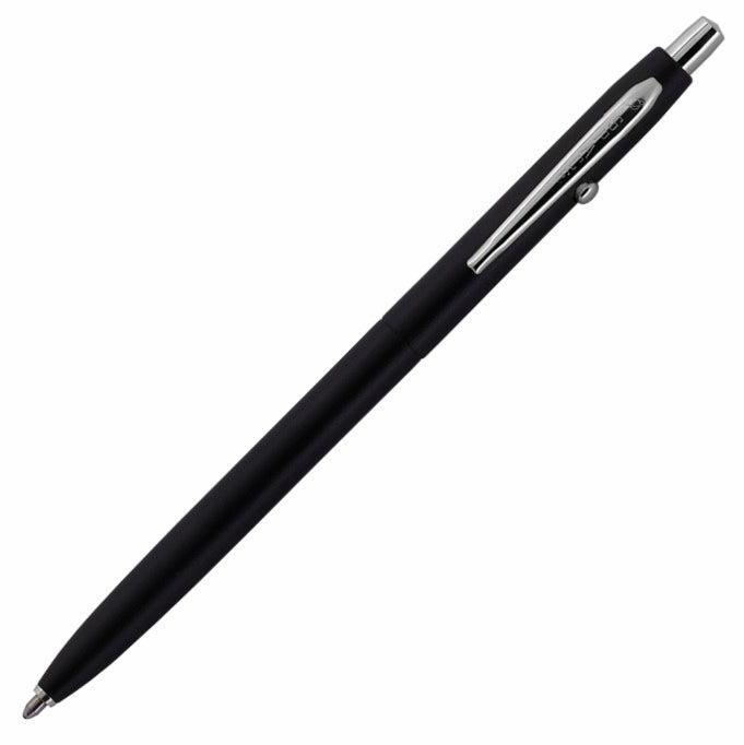 gift matte Fisher Matte Black Shuttle Space Pen With Chrome Accents