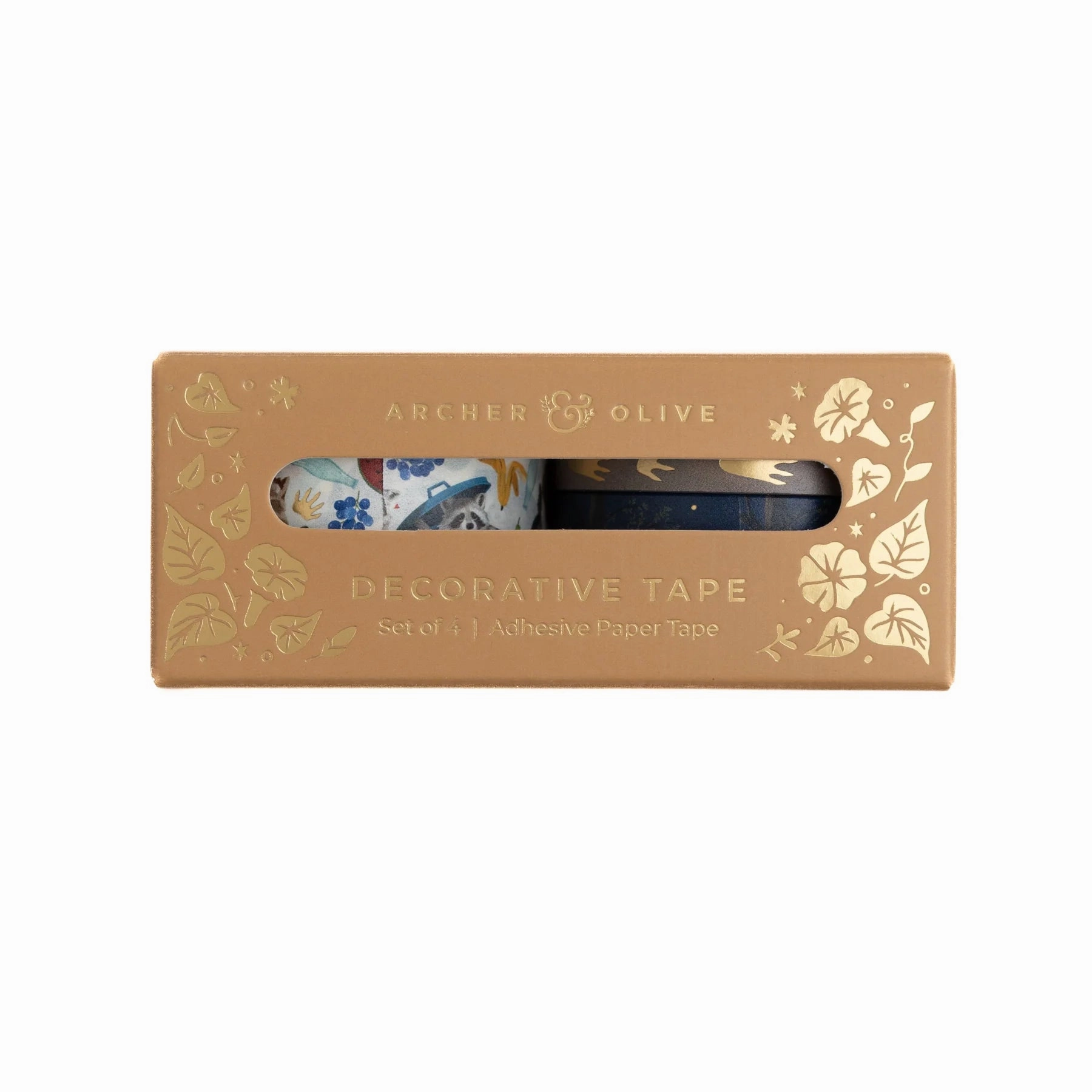 limited pack Archer And Olive Radiant Raccoon Washi Tape Set