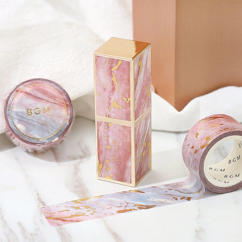 Champagne Washi Tape Foil Bgm heatproof maxi