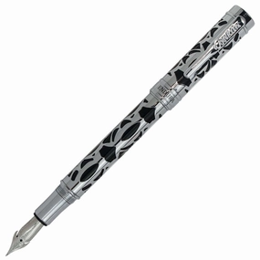 Conklin Endura Deco Crest Black Fountain Pen locking daily