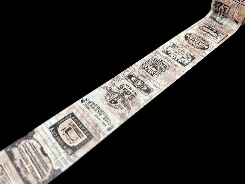 sealed elegant Fashion Insignia Foil Washi Tape