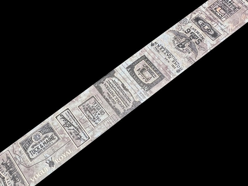 retractable Fashion Insignia Foil Washi Tape