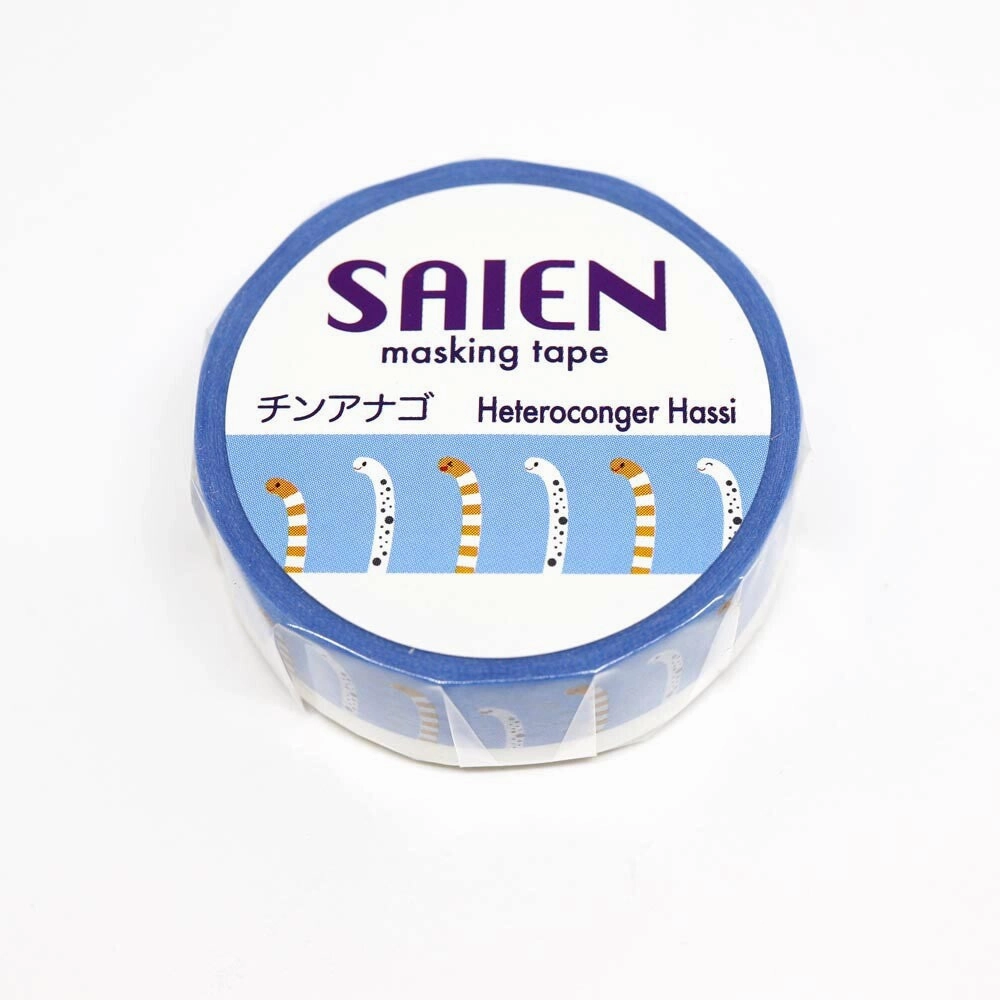 Garden Eel Washi Tape Saien vintage