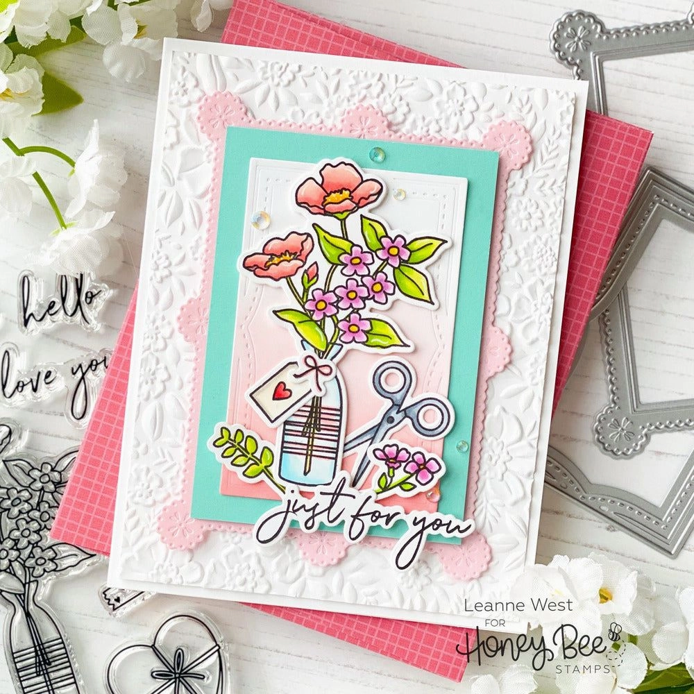 Just For You - 6X8 Stamp Set loose