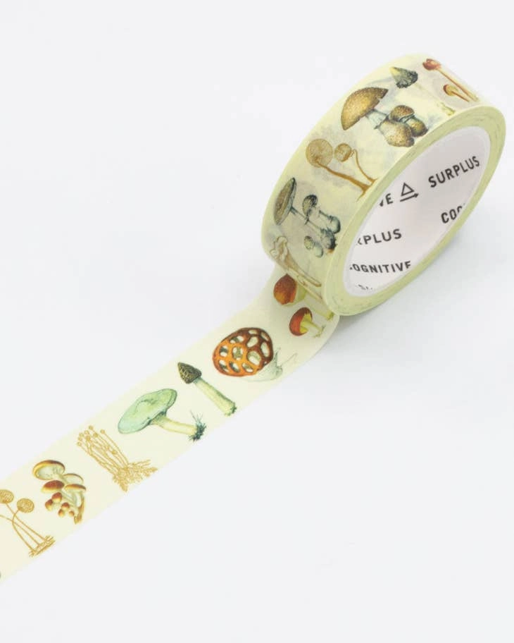 exclusive original Mushroom Pararde Washi Tape