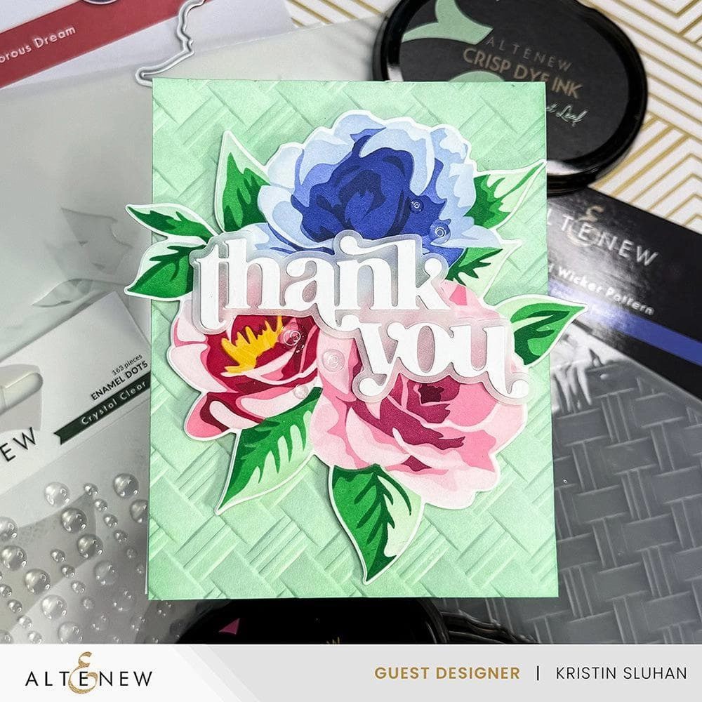 Stencil Art: Amorous Dream Add-On Die muted original