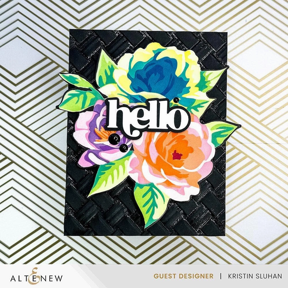 wooden Stencil Art: Amorous Dream Add-On Die