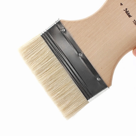 Flat White Hog Bristles Brushes new