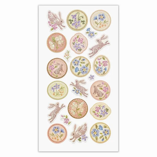 Fleurs & Chance Sticker Sheet - Fete valuable