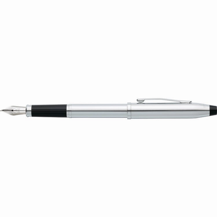 Cross Century Ii Lustrous Chrome Fountain Pen rugged