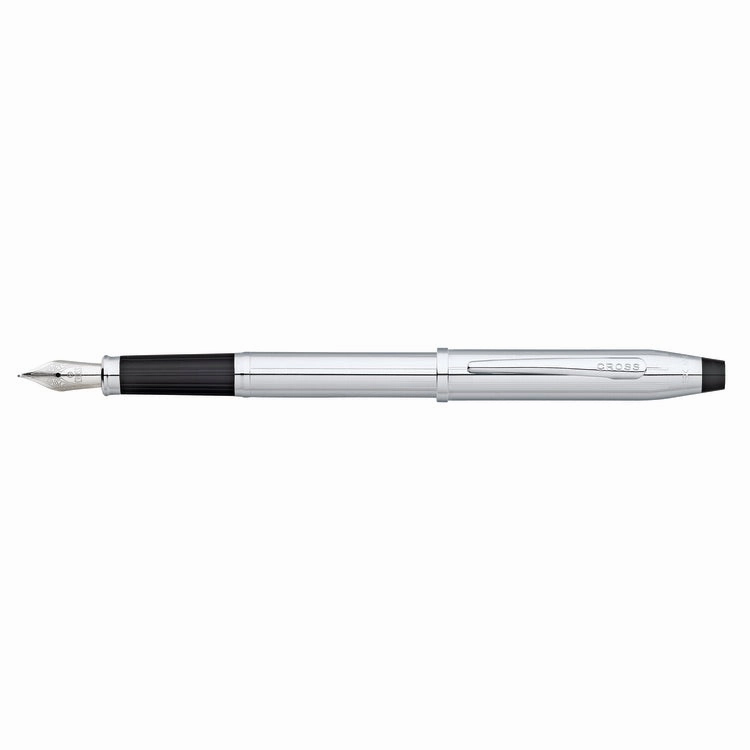 Cross Century Ii Lustrous Chrome Fountain Pen daily solid