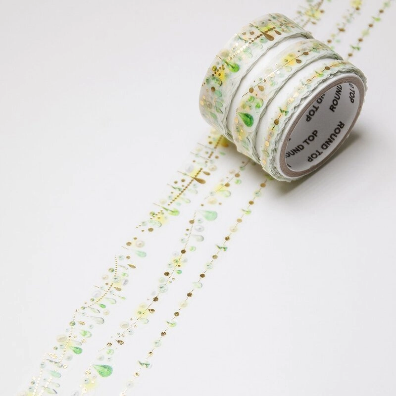 giant Drop: 3 Citrus Washi Tape Feminine Yano Design