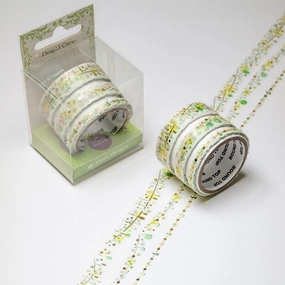 rubber organic Drop: 3 Citrus Washi Tape Feminine Yano Design