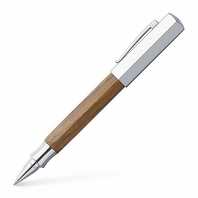 Faber-Castell Ondoro Smoked Oak Rollerball Pen vivid